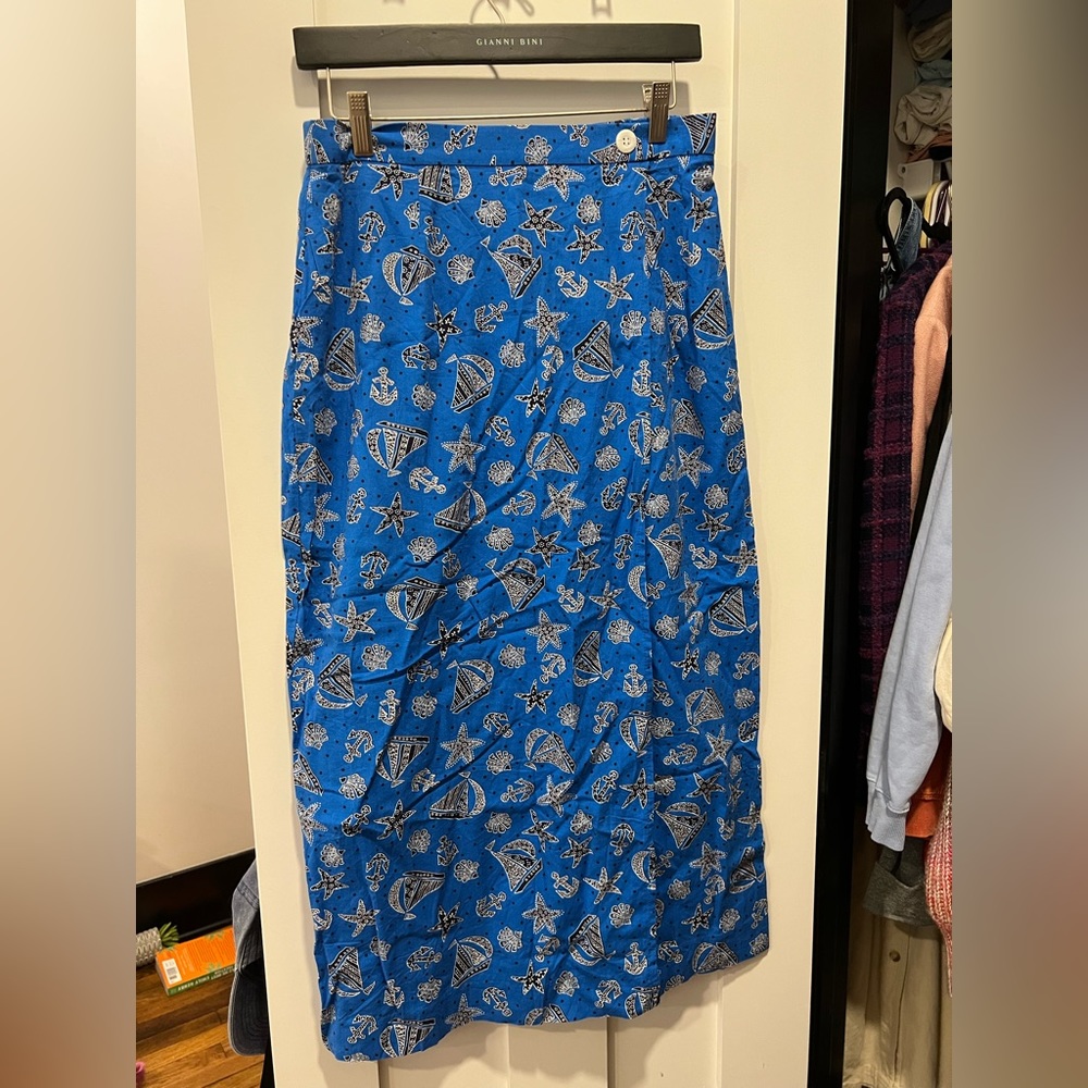 Vintage nautical skirt